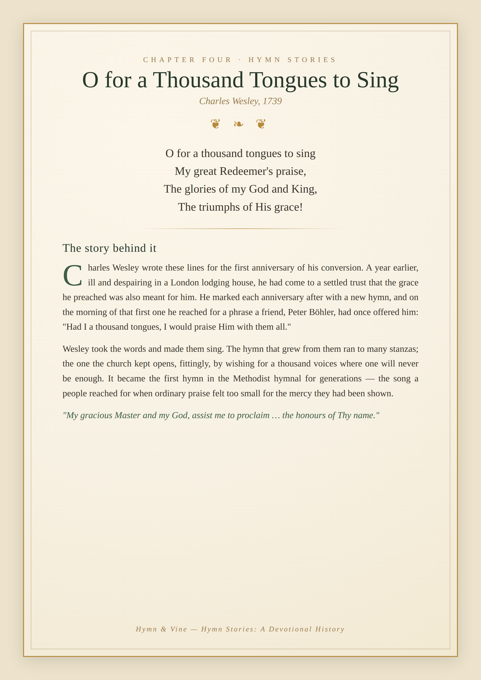 Hymn Stories: A Devotional History preview 1